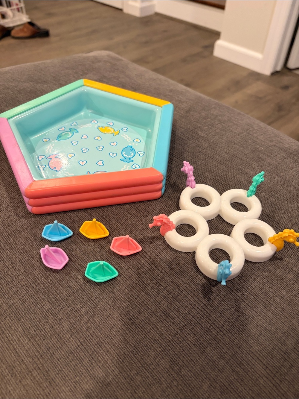 Vintage 1990 Tyco Quints Wading Pool Playset        kids girls toys doll dolls
